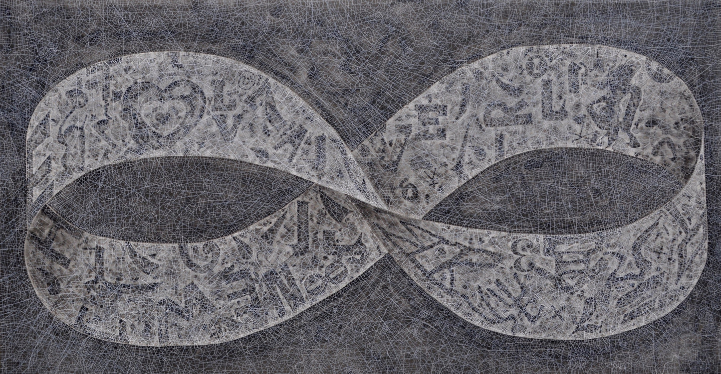 [TIME AND CIVILIZATION] linen,acrylic,244X130CM