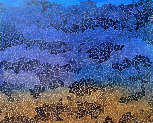 [Beach] canvas,acrylic,76X61cm
