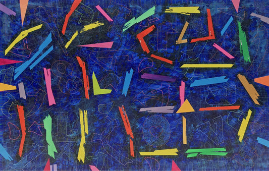[blessing-2023.6.1] linen,acrylic,200X129CM